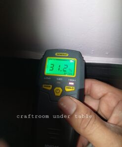 General Tools MMD4E Digital Moisture Meter, Water Leak Detector, Moisture Tester, Pin Type, Backlit LCD Display With Audible and Visual High-Medium-Low Moisture Content Alerts, Grays 33 61T2dYIEpJL