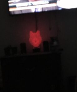 Tiscen 3D Illusion Night Light, LED Table Desk Lamps, Dinosaur Horse Wolf Nightlights,Plastic, 7 Colors USB Charge Lighting Home Decoration for Kids Bedroom 19 61T2rjqHsjL