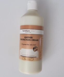 Furniture Clinic Leather Protection Cream | Leather Conditioner & Protector for Car Seats, Leather Furniture, Shoes, & More, 17oz/ 500ml 500ml / 17 Ounce 29 61T363ShFKL