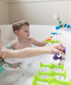 Fat Brain Toys Squigz Deluxe Set - 50-Piece Suction Construction Toy for Ages 3+ 15 61T4BoLyvxL