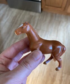 Melissa & Doug Take-Along Show-Horse Stable With Wooden Box and 8 Toy, Barn Play Set, Portable, Toys For Kids Ages 3+ 36 61T4Lg4aqzL 1