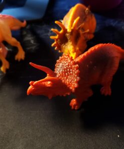 PREXTEX Dinosaur Figures for Kids 3-5+ (12 Plastic Dinosaurs Figurines with Educational Dinosaur Book) Dinosaur Toys Set for Toddlers Learning & Development (Boys & Girls) Dino Book with Dino Figures 70 61T50YLci8L