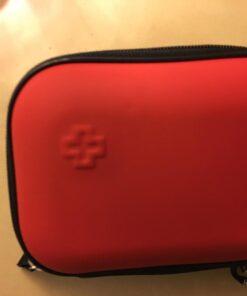 I GO 85 Pieces Hard Shell Mini Compact First Aid Kit, Small Personal Emergency Survival Kit for Travel Hiking Camping Backpacking Hunting Marine Car Red 49 61T72qBh4mL