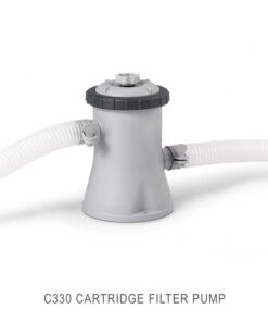 INTEX 28201EH 10ft x 30in Metal Frame Pool with Cartridge Filter Pump for Above-Ground Pool 24 61TAVfCSsL