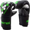 Meister Formula Hex Bag Mitts for MMA, Boxing & Muay Thai (8oz -10oz) Black w/ Green Small / Medium (9oz) 50 61TCJMLKIJL