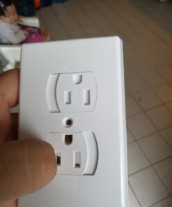 Jambini Self-Closing Outlet Covers - An Alternative To Socket Plugs - 3 pack 55 61TD0i1ALWL