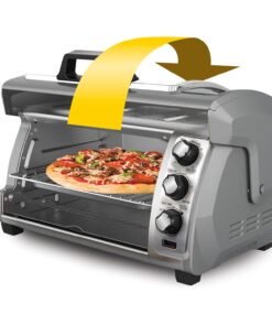 Alternative view of Hamilton Beach (31126) Toaster Oven, Convection Oven, Easy Reach,Silver