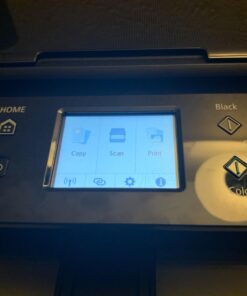 Canon PIXMA TS6220 Wireless All In One Photo Printer with Copier, Scanner and Mobile Printing, Black, Works with Alexa 56 61TENxWHTWL