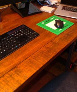 HOMELEGANCE Factory Metal Frame Writing Desk, Rustic Brown 37 61TH8EUzCTL