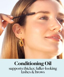 Sky Organics Organic Castor Oil Eyelash Serum for Lashes & Brows, 100% Pure & Cold-Pressed USDA Certified Organic to Strengthen, Moisturize & Condition, 1 fl. Oz 31 61TJ4munuTL 1