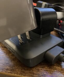 Anker 727 Charging Station (GaNPrime 100W), Compact Power Strip for Travel, Work, 5 ft Detachable Extension Cord with 2 Outlets and 4 USB Ports, for iPhone 14, Samsung, iPad, MacBook (Not a Battery) Black+Gray 28 61TJTBR6YaL