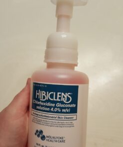 Hibiclens – Antimicrobial, Antiseptic Soap and Skin Cleanser – Foaming Pump Included – 16 oz – for Home and Hospital – 4% CHG 30 61TLTKq3tL