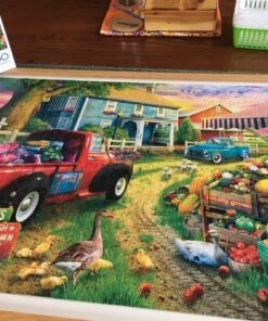 Buffalo Games - Quilt Farm - 1000 Piece Jigsaw Puzzle 29 61TPcCKs6HL