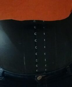 Ann Chery 2027 Corset Waist Trainer for Women’s Weight Loss - Colombian Waist Cincher With Straps - 3 Hook Vest Body Shaper XXL/40 Black 27 61TPluRVFwL