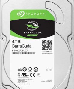Alternative view of Seagate BarraCuda 4TB Internal Hard Drive HDD – 3.5 Inch Sata 6 Gb/s 5400 RPM 256MB Cache For Computer Desktop PC – Frustration Free Packaging ST4000DMZ04/DM004