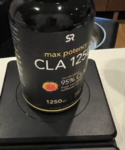 Sports Research CLA - 1250mg with Active Conjugated Linoleic Acid for Men and Women | Non-GMO, Soy & Gluten Free - 95% (180 Softgels)… 180 Count (Pack of 1) 95% CLA 25 61TTJ0errtL