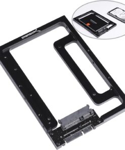 SABRENT 2.5” SSD & SATA Hard Drive to Desktop 3.5” SATA Bay Converter Mounting Kit (BK-PCBS) 2.5" to 3.5" (X2) SERVER 55 61TTfEphSWL 2