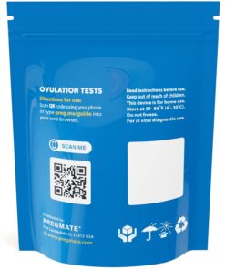 Pregmate 20 Ovulation Test Strips Predictor Kit (20 Count) 20 Count (Pack of 1) 14 61TUdCkzGL