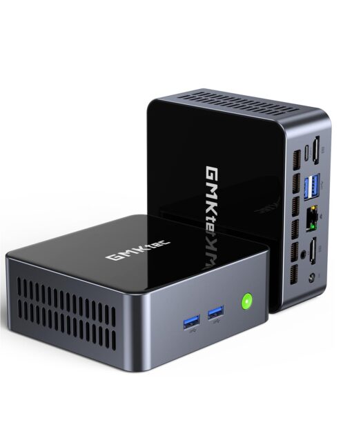 GMKtec Mini PC Windows 11 Pro Intel Core i7-11390H (Turbo 5.0 GHz) 1TB SSD 16GB DDR4, Desktop Mini Computers WiFi 6, USB3.2, BT 5.2, DP, HDMI, RJ45 2.5G Intel i7-11390H 16GB+1T