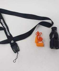 HyperWhistle The Original Worlds Loudest Whistle up to 142db Loud, Very Long Range, for Referee, Coaches, Instructors, Sports, Teachers, Life Guard, Self Defense, Survival, Emergency uses black 51 61TVdVSyg8L