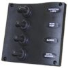 SeaSense Marine 4 Way Switch Panel 15 61TWHltfR L
