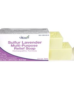 Naturasil 10% Sulfur Lavender Soap Treatment Natural Relief for Acne, Bug Bites, Warts, Folliculitis, Eczema, Itching, Discomfort & Irritation| for Kids & Adults: Face & Body Soap | 4oz Bars (2) 4 Ounce (Pack of 2) 10 61TYsZj8aL