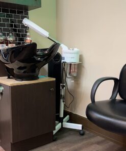 Facial Ozone Steamer with Metal Body and Glass Water Container by SkinAct 7 61Ta39CKVUL