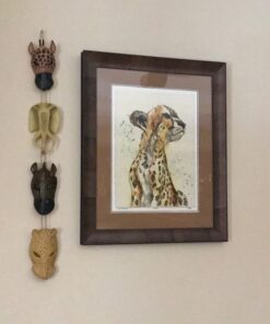 Gifts & Decor 34759 Animal Masks Wall Plaque, No Size, Multicolor 19 61TaBxZukL