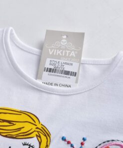 Alternative view of VIKITA Baby Girl Cartoon Flower Dress Long Sleeve Winter Dresses for 2-12 Years Old Girls 7 Years Alh5926