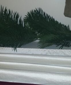 Nearly Natural 5289 6.5ft. Golden Cane Palm Silk Tree,Green 48 61TbJwcnK1L