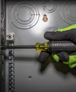 Klein Tools 630-5/16 Nut Driver, 5/16-Inch Tip Nut Driver with 3-Inch Hollow Shaft, Cushion Grip Handle 8 61TbLIrF9lS