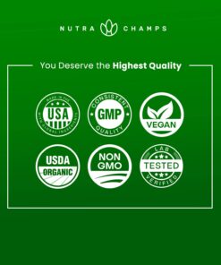 Organic Lions Mane Mushroom Supplement (2 Month Supply - 120 Count) Mental Clarity, Memory & Focus Supplement | Vegan Cordyceps & Reishi Mushroom Capsules | Supports Immune System & Brain Health 11 61TcTNfoPrL