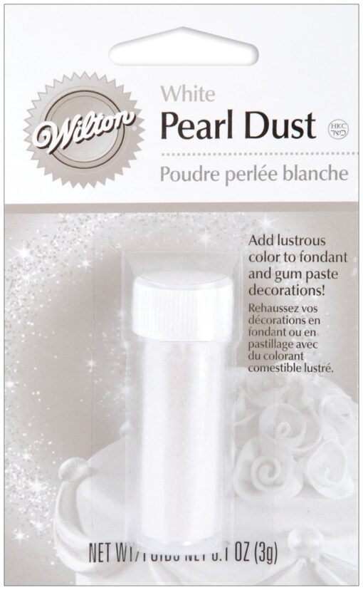 Wilton Pearl Dust, White-0.05 Ounce (1,4g)