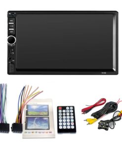 Qook Double Din Touch Screen Car Stereo 7’’LCD Car Radio Touchscreen BT with Rear View Camera Tape,MP5 Player, USB, SD Card, AUX Input,FM 2 Din Car Stereo, Wireless Remote Control 8 61TdE51sSML