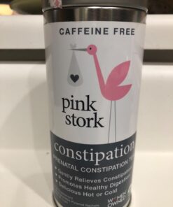 Pink Stork Constipation Support Tea: Organic Cinnamon Mint Laxative Tea for Digestion, Gas, and Constipation, Pregnancy and Postpartum Must Haves, Hot or Iced - 15 Sachet 25 61TdFB89LdL