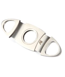 Alaska Bear® Cigar Cutter Stainless Steel Guillotine Double Cut Blade in Black Gift Pouch 26 61TeazlfQiL