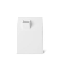 Umbra Casa Tissue Box Cover - Adorable House Shaped Square Tissue Box Holder for Bathroom, Bedroom or Office, White 39 61Tg6vqBECL