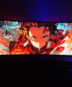 Sceptre 30-inch Curved Gaming Monitor 21:9 2560x1080 Ultra Wide/ Slim HDMI DisplayPort up to 200Hz Build-in Speakers, Metal Black (C305B-200UN1) 39 61ThcNqiquL