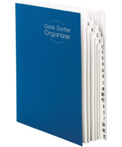 Smead Deluxe Indexed A-Z Letter Size Desk File (89233)
