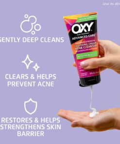Oxy Acne Cleanser Maximum Strength, 5.75 Fl Oz (Pack of 3) Medicinal 5.75 Fl Oz (Pack of 3) 15 61TkCaLOOmL