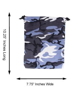 Camouflage Drawstring Travel Bags Pouch Sacks for Party Favors, Outdoor Camping Picnics, Hiking (12 Pack) 33 61Tl14nnkmL