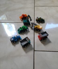 Yeonha Toys Pull Back Vehicles, 12 Pack Mini Assorted Construction Vehicles and Race Car Toy, Vehicles Truck Mini Car Toy for Kids Toddlers Boys Child, Pull Back and Go Car Toy Play Set 39 61ToQIIwUkL