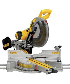 DEWALT Miter Saw, 12 Inch, 15 Amp, 3,800 RPM, Double Bevel Capacity, With Sliding Compound, Corded (DWS780) 29 61ToZhVpa1L