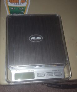 SC Series Precision Digital Kitchen Weight Scale, Food Measuring Scale, 2kg x 0.1g (Silver), AMW-SC-2KG - American WEIGH Scale 29 61TpIWDa xL