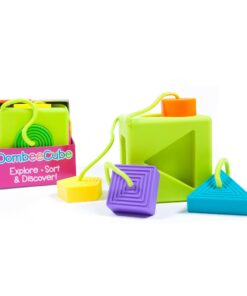 Fat Brain Toys OombeeCube - Travel-Friendly Shape-Sorter for Babies & Toddlers OoombeeCube 12 61Tt2wTEpIL