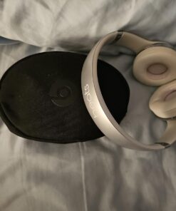 Beats Solo3 Wireless On-Ear Headphones - Apple W1 Headphone Chip, Class 1 Bluetooth, 40 Hours of Listening Time, Built-in Microphone - Silver (Latest Model) Without AppleCare+ 35 61TtJYVkBwL