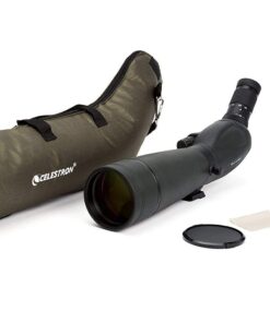 Celestron – TrailSeeker 80mm Angled Spotting Scope – Fully Multi-Coated XLT Optics – 20-60x Zoom Eyepiece – Waterproof & Fogproof – Rubber Armored TrailSeeker 80 - 45 Degree 17 61TuxwHz59L