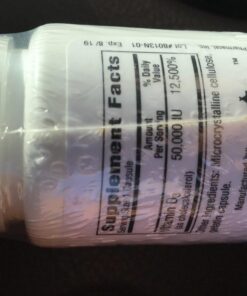 Bio-Tech Pharmacal D3-50 50,000 IU, 100 Capsules – All-Natural Supplement – Supports Bone, Cardiovascular, Neuromuscular, & Immune Health – No Dairy, Fish, Gluten, Peanut, Shellfish, & Soy Standard Packaging 27 61TwC1uFkNL