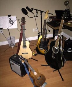 On Stage XCG4 Velveteen Padded Tubular Guitar Stand - (3 Pack) 3 Pack 32 61Ty0G Z2qL