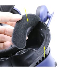 TamBee Vive PRO Face Foam Replacement for HTC Vive PRO VR PU Leather Cover Face Pad (Face Foam 2PC) Face Foam 2PC 9 61TygfEVSZL